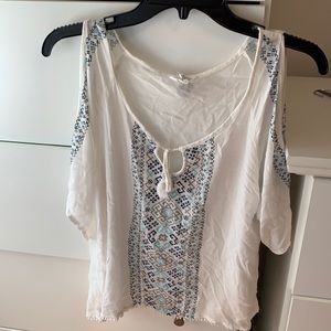 Aeropostale White Blouse